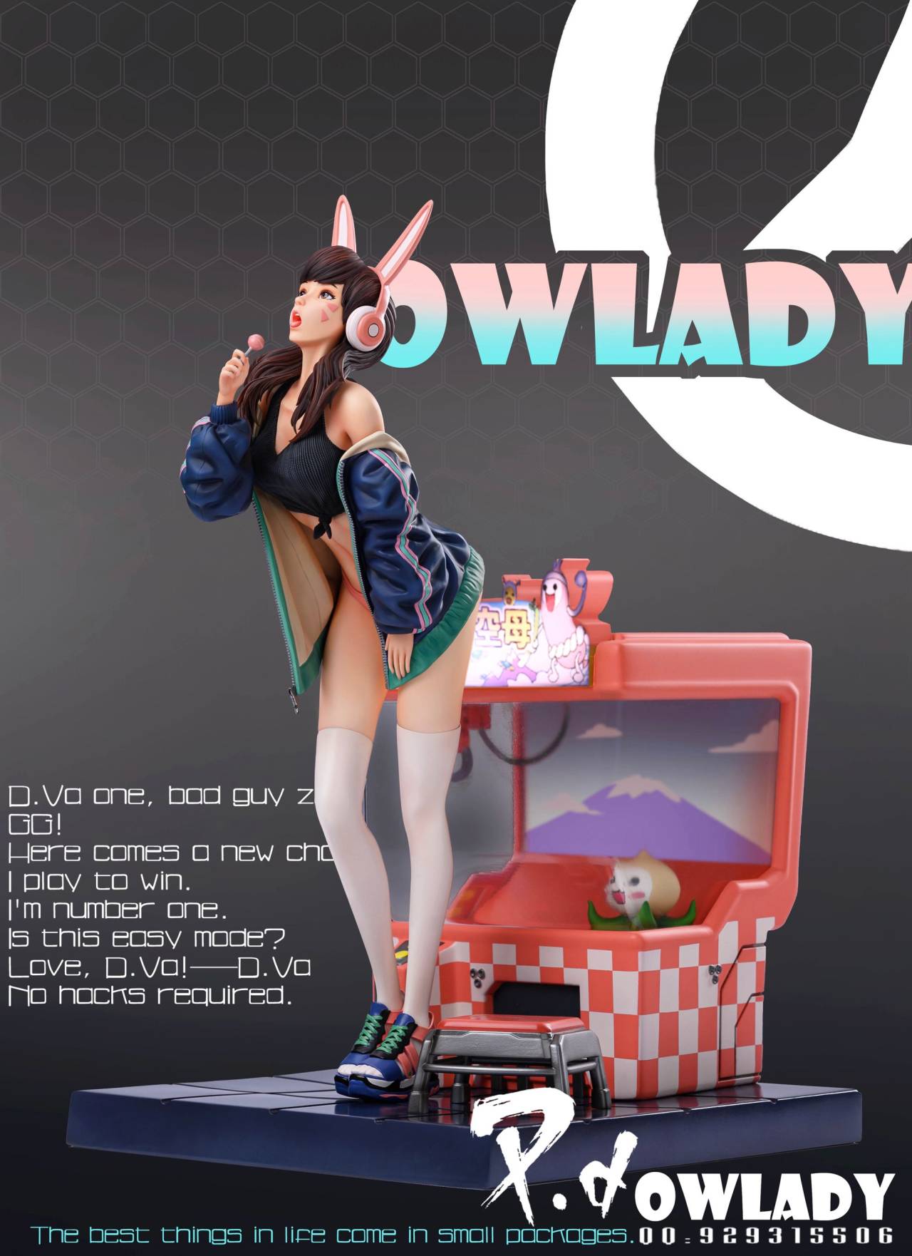 PD Studio Overwatch D.V.A (Ready Stock)