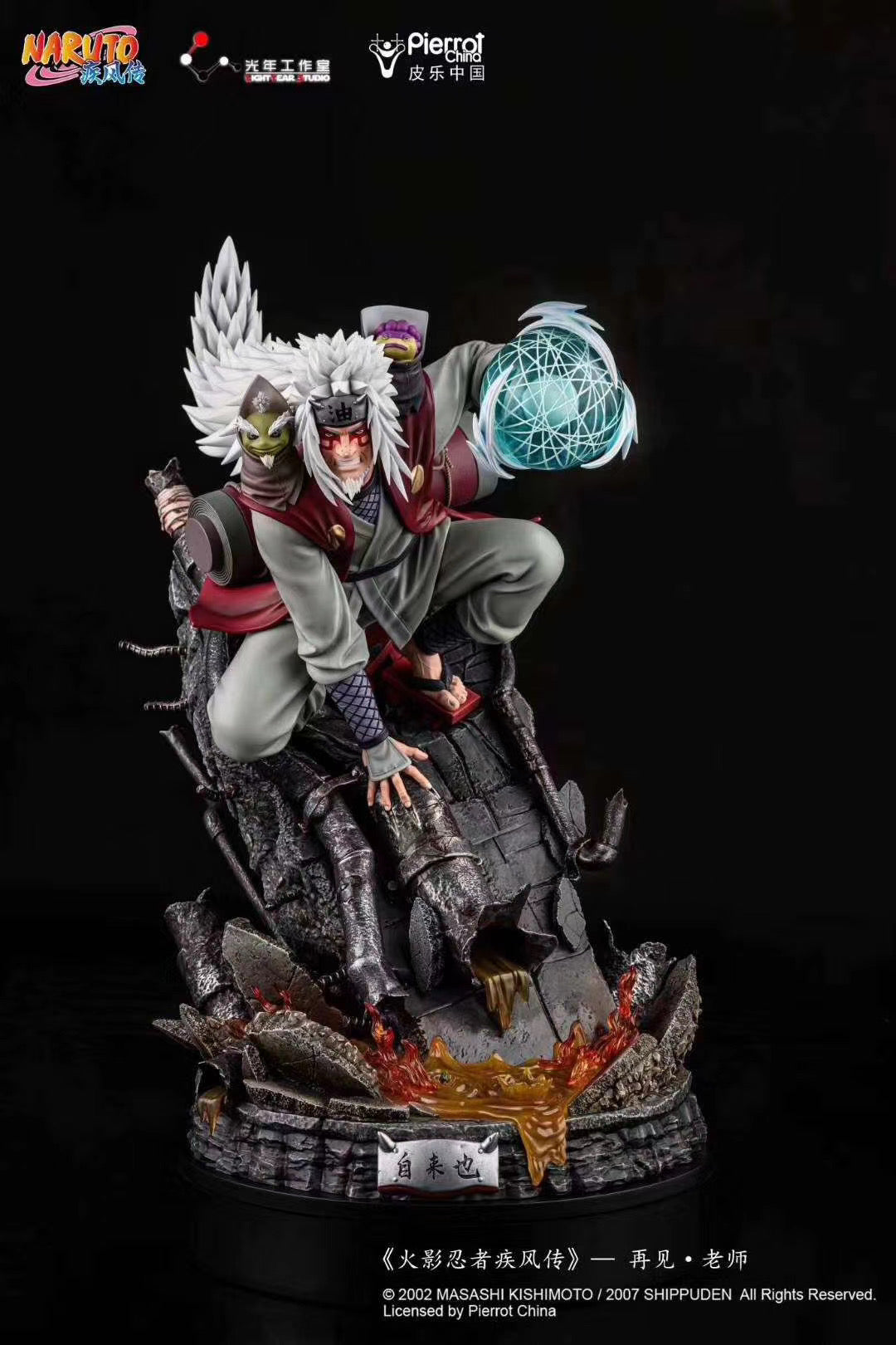 Light Year Studio Naruto Shippuden 1/4 Statue Goodbye Sensei Jiraiya (Ready Stock)