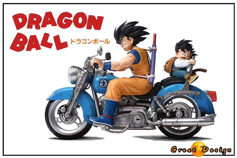 Great Design Studio Transportation Series 02 Goku & Gohan (Ready Stock)