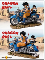 Great Design Studio Transportation Series 02 Goku & Gohan (Ready Stock)