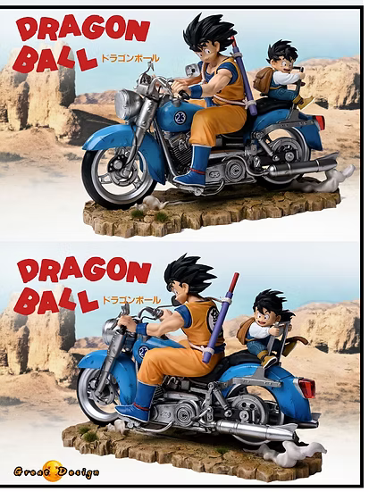 Great Design Studio Transportation Series 02 Goku & Gohan (Ready Stock)