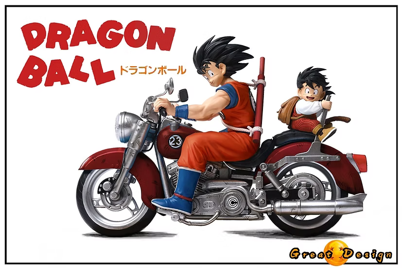 Great Design Studio Transportation Series 02 Goku & Gohan (Ready Stock)