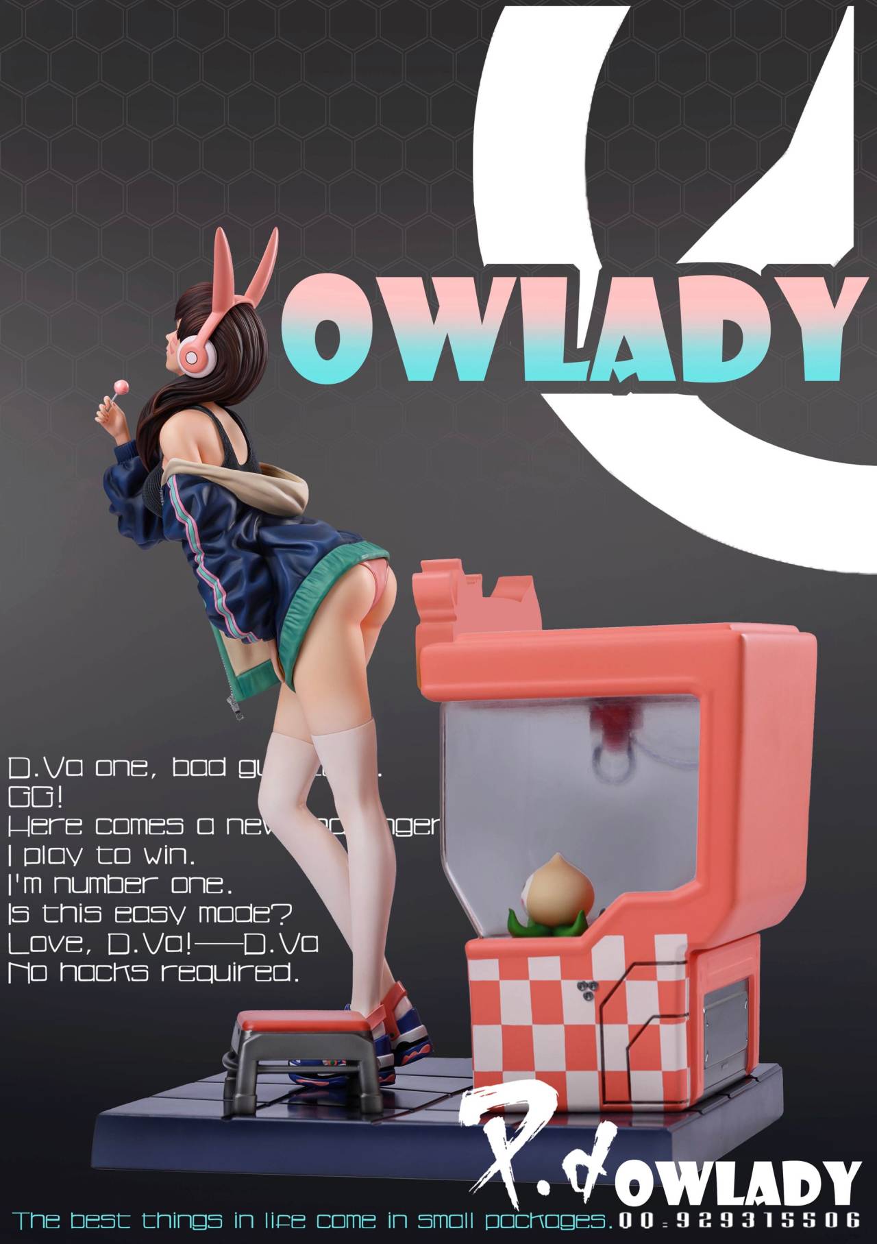 PD Studio Overwatch D.V.A (Ready Stock)