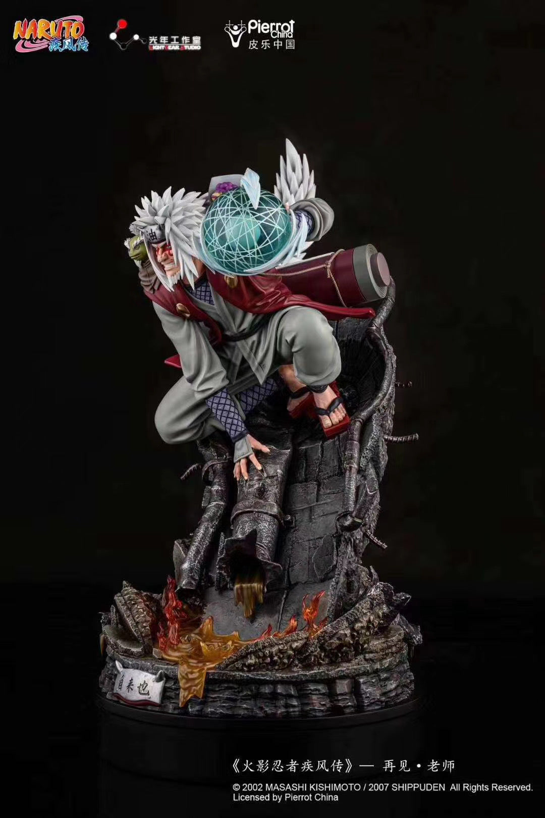 Light Year Studio Naruto Shippuden 1/4 Statue Goodbye Sensei Jiraiya (Ready Stock)