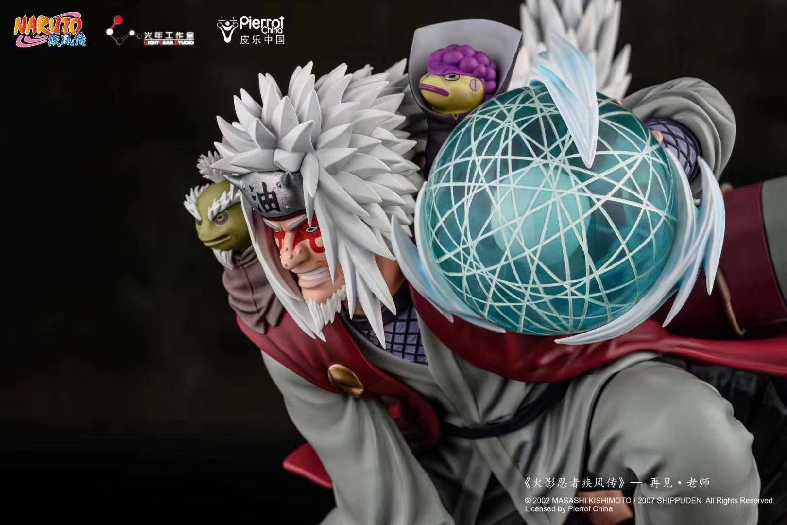 Light Year Studio Naruto Shippuden 1/4 Statue Goodbye Sensei Jiraiya (Ready Stock)