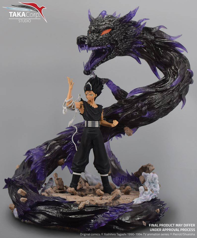 TakaCorp Yu Yu Hakusho Hiei Dragon of The Darkness Flame Licensed Statue (Ready Stock)
