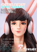PD Studio Overwatch D.V.A (Ready Stock)