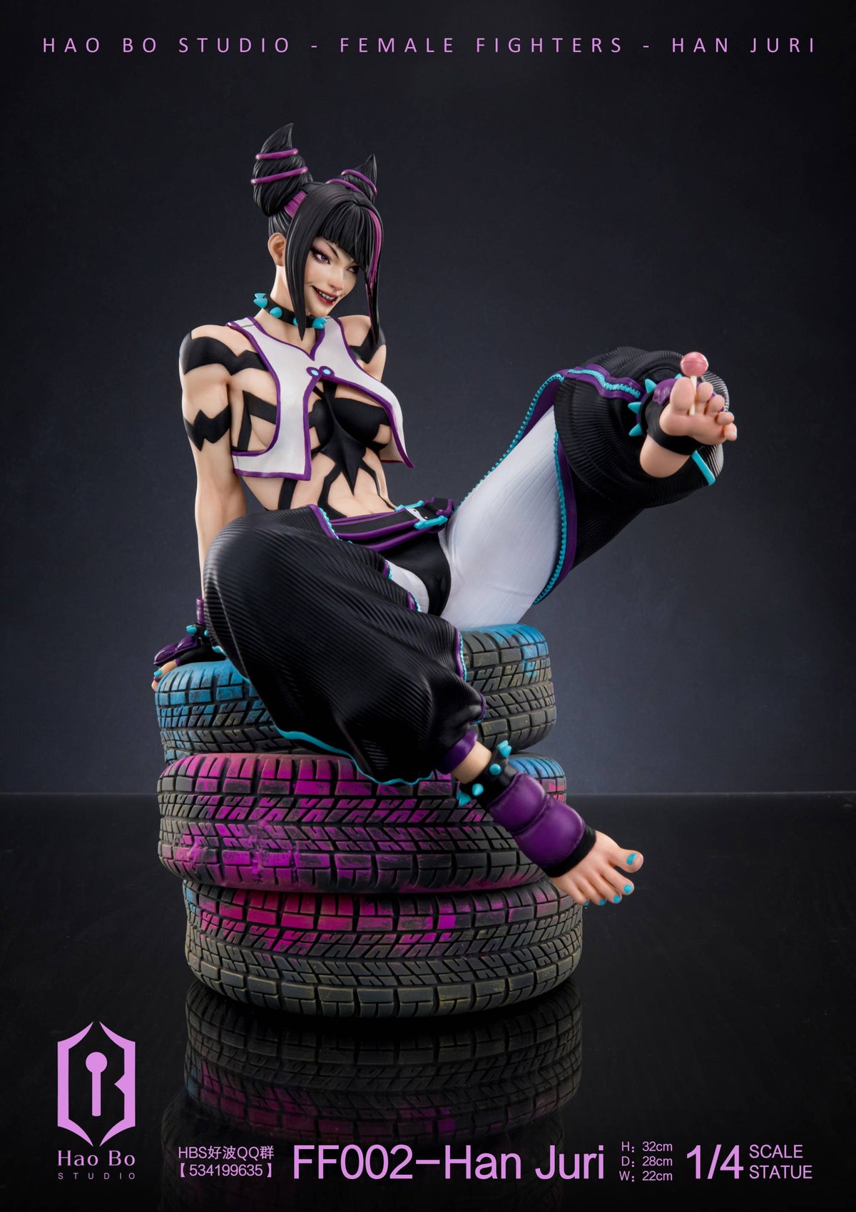 (Ready Stock) Hao Bo Studio - Han Juri - Street Fighter | ShonenX Collectibles