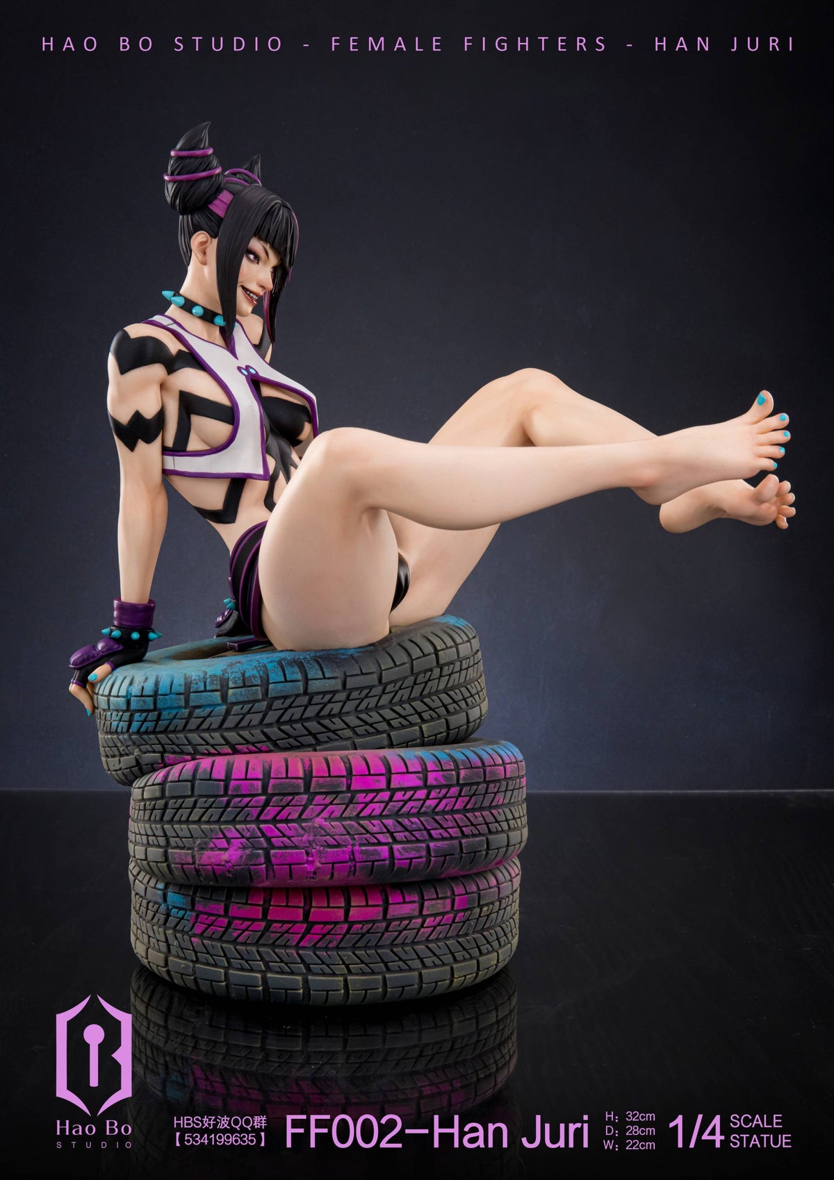 (Ready Stock) Hao Bo Studio - Han Juri - Street Fighter | ShonenX Collectibles