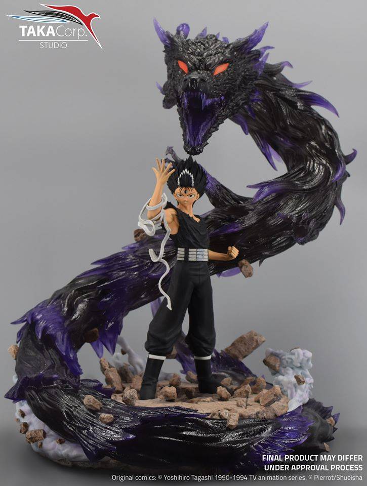 TakaCorp Yu Yu Hakusho Hiei Dragon of The Darkness Flame Licensed Statue (Ready Stock)