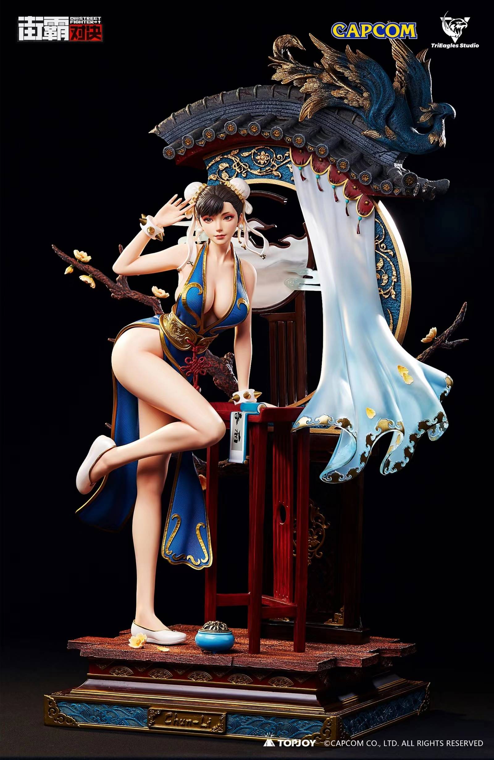Trieagles Studio Street Fighter Chun Li 1/4 Licensed Statue (Ready Stock)