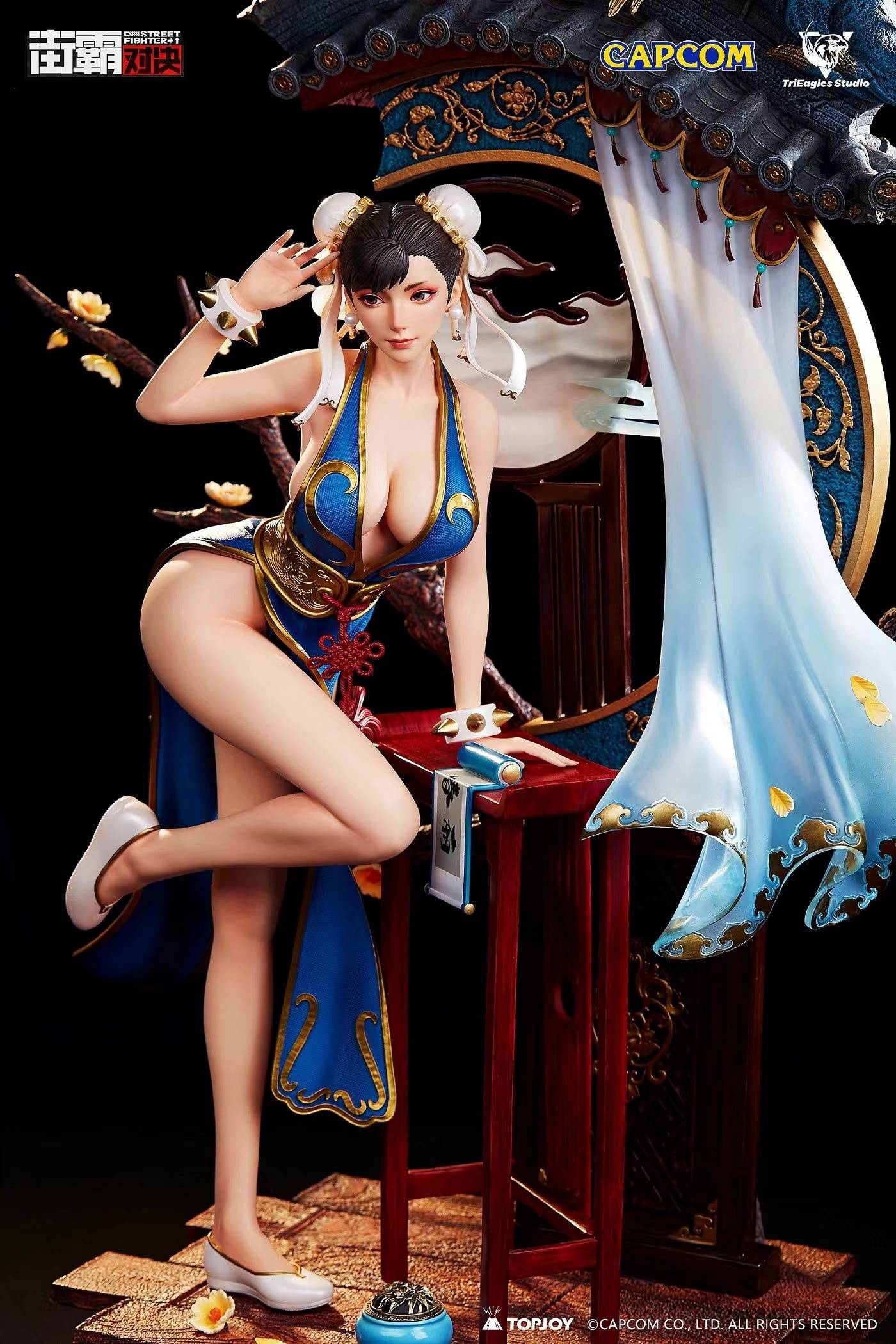 Trieagles Studio Street Fighter Chun Li 1/4 Licensed Statue (Ready Stock)