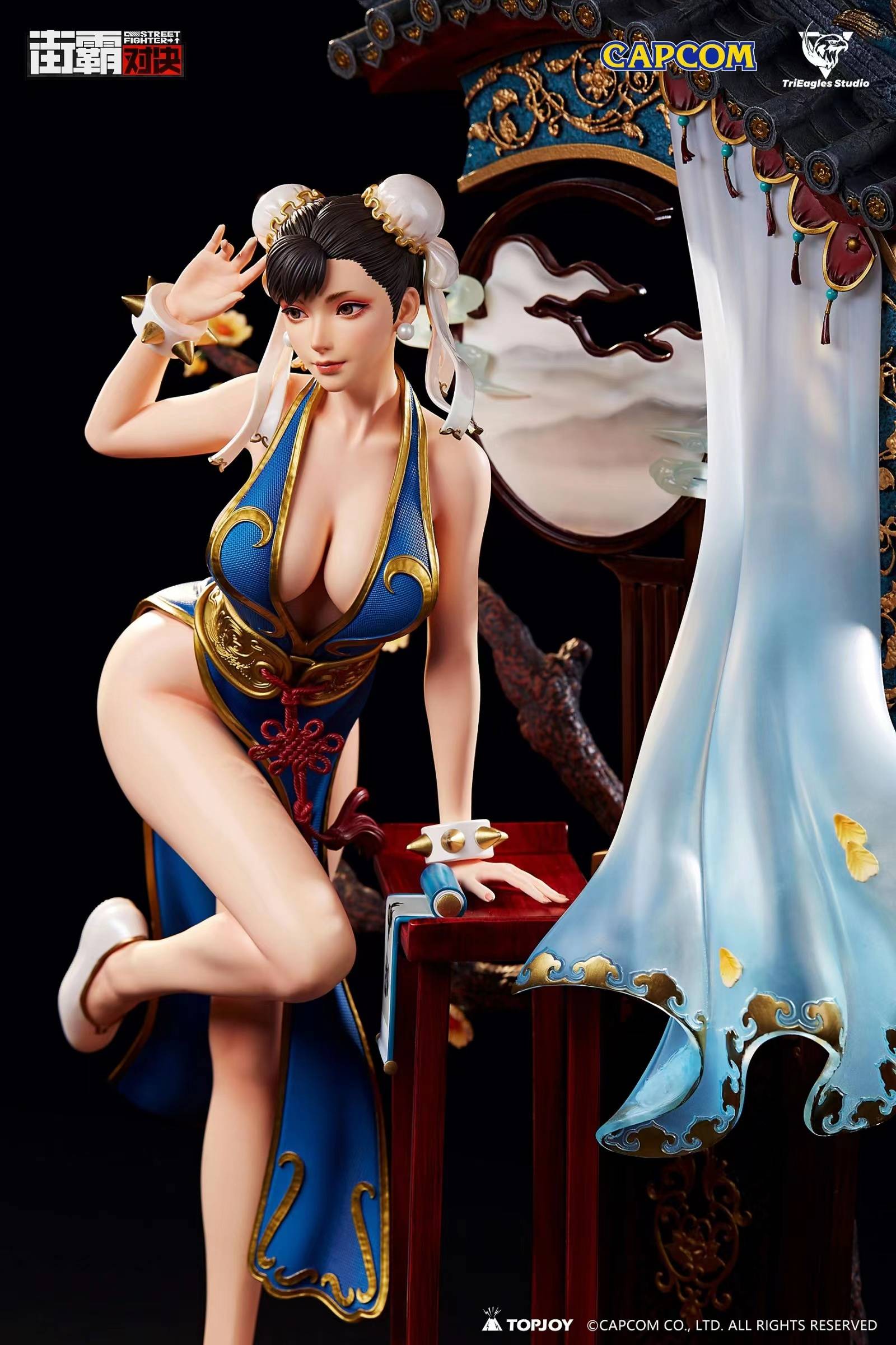 Trieagles Studio Street Fighter Chun Li 1/4 Licensed Statue (Ready Stock)