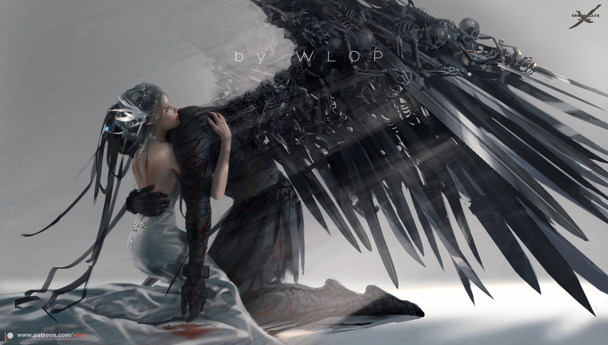 Ein Studio Ghost Blade Princess Yan Salvation Collectibles Statue (Ready Stock)