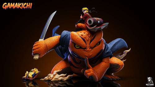 (Pre-order) Nocturne Studio Naruto Shippuden Naruto and Gamakichi