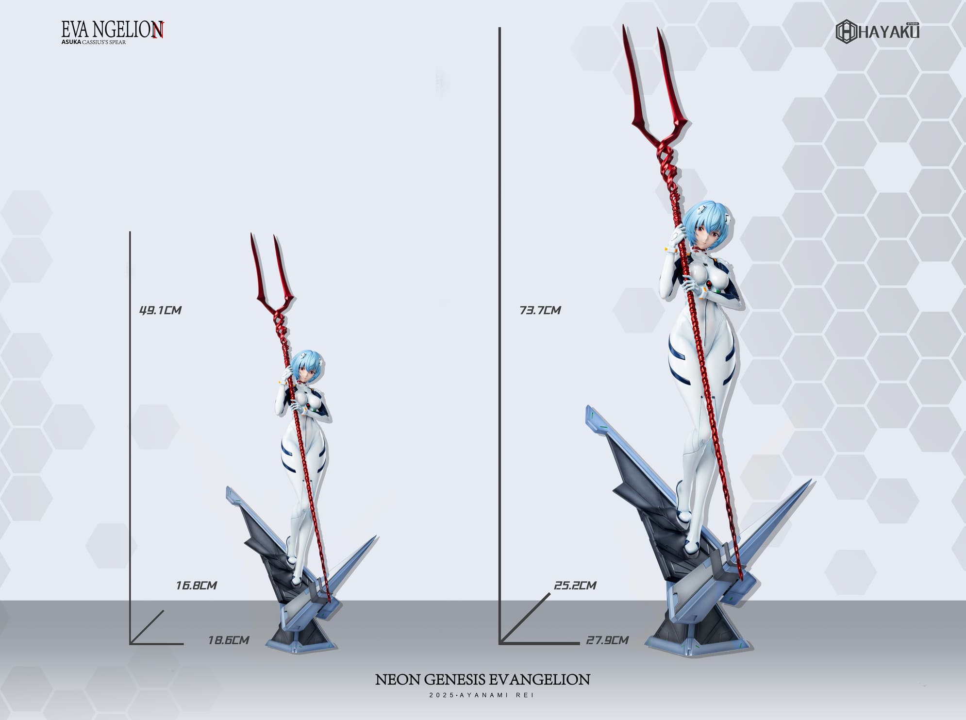 (Pre-order) Hayaku Studio Neon Genesis Evangelion Ayanami Rei