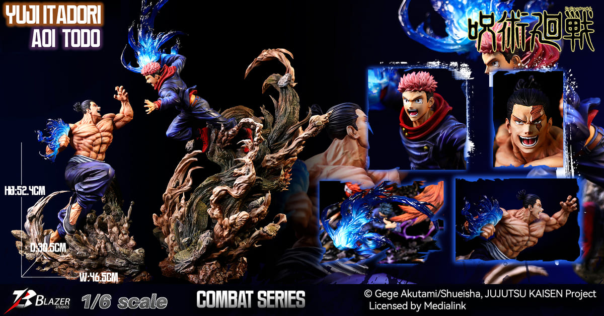 (Pre-order) Blazer Studio Jujutsu Kaisen Itadori Yuji vs Todo Aoi