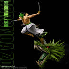 One Piece Roronoa Zoro Wano Arc 1/8 Wall-Mounted Licensed Statue (Ready Stock)