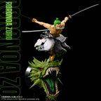One Piece Roronoa Zoro Wano Arc 1/8 Wall-Mounted Licensed Statue (Ready Stock)