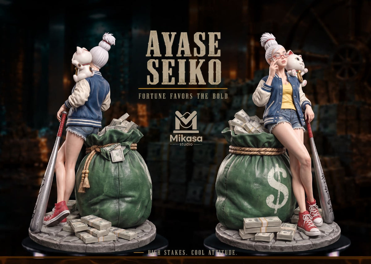 (Pre-order) Mikasa Studio - Ayase Seiko x Lucky Cat - Dandadan | ShonenX Collectibles