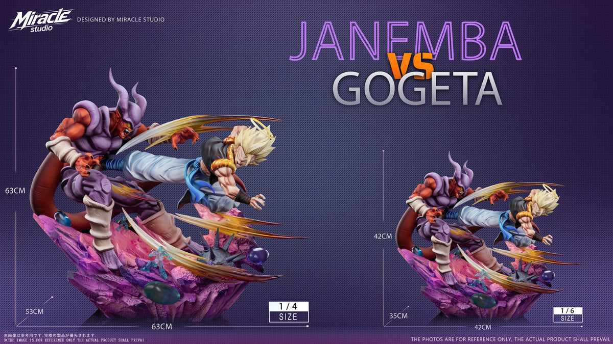 (Pre-order) Miracle Studio - Super Gogeta vs Super Janemba - Dragon Ball Z  | ShonenX Collectibles