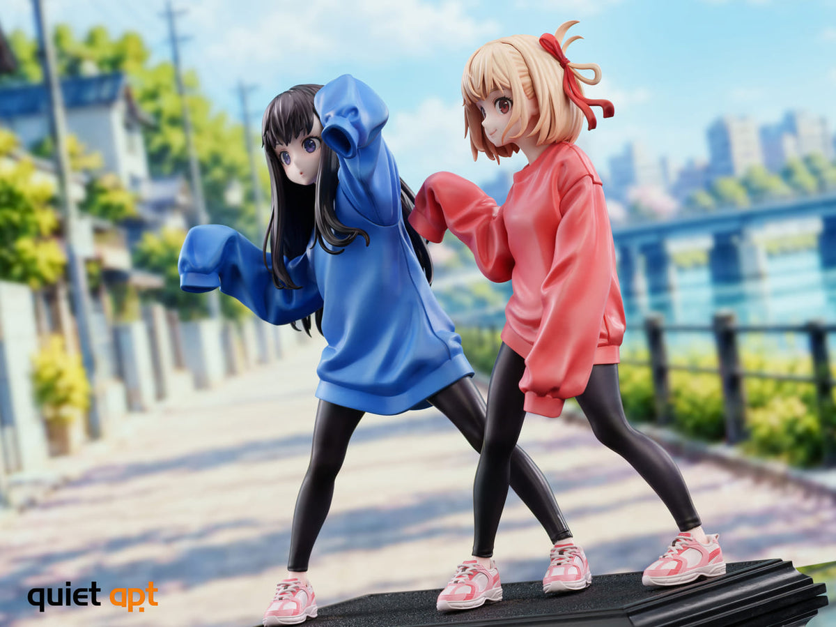 (Pre-order) Quiet Art Studio - Nishikigi Chisato x Inoue Takina - Lycoris Recoil | ShonenX Collectibles