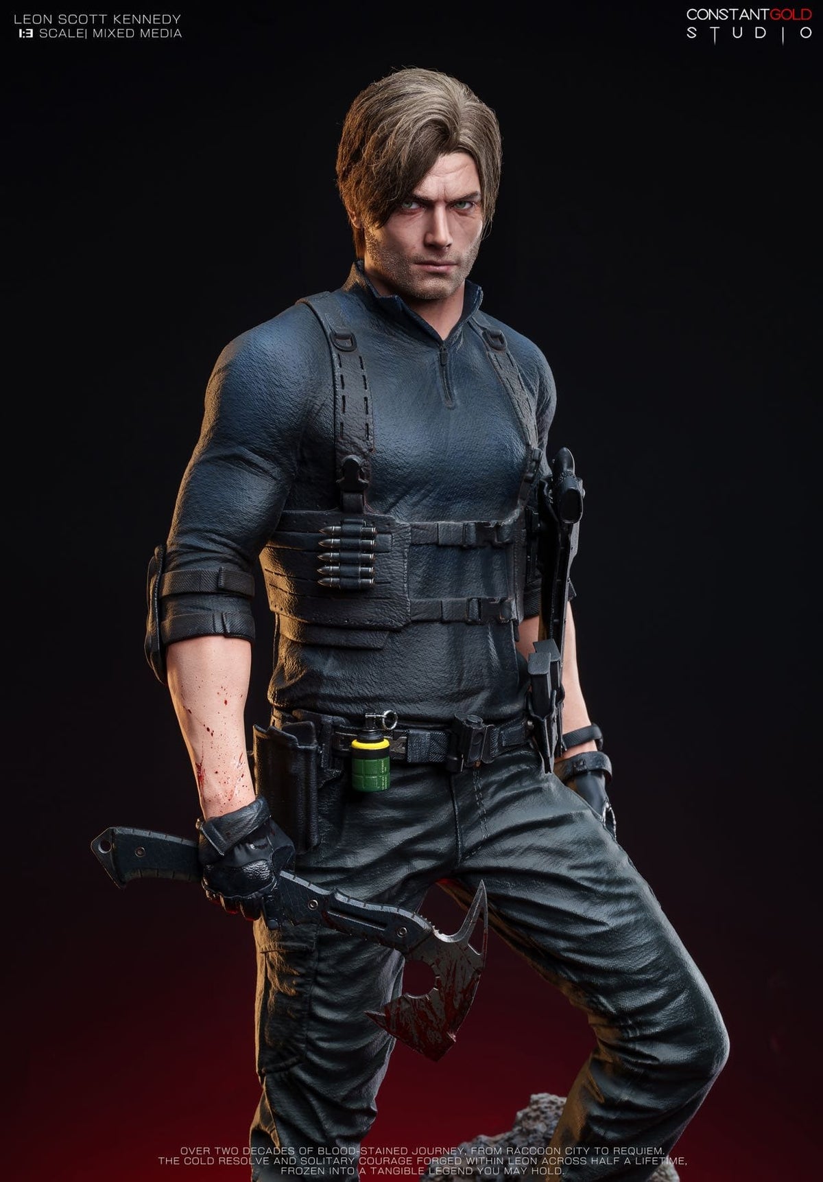 (Pre-order) Constant Gold Studio - Leon Scott Kennedy - Resident Evil | ShonenX Collectibles