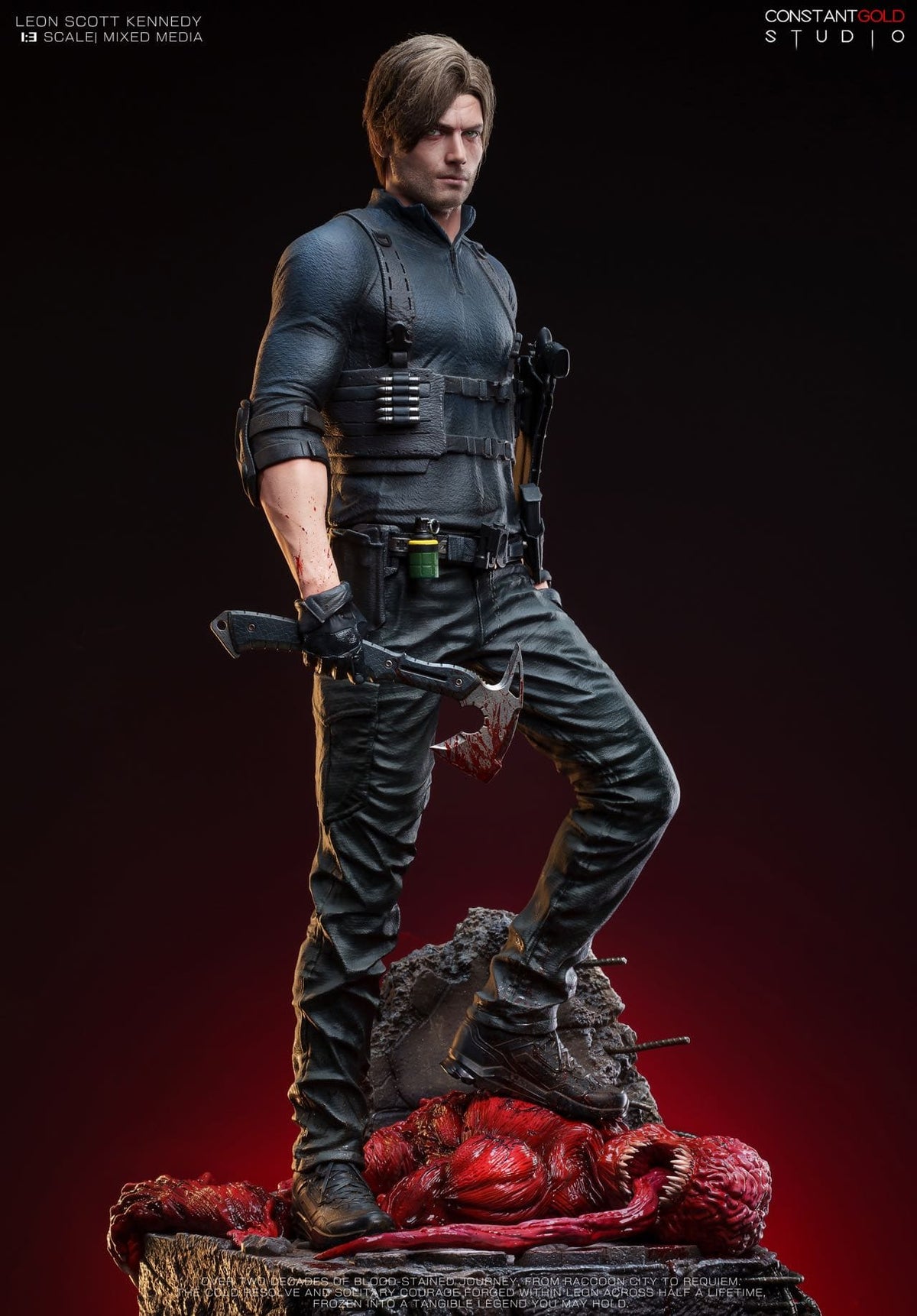 (Pre-order) Constant Gold Studio - Leon Scott Kennedy - Resident Evil | ShonenX Collectibles
