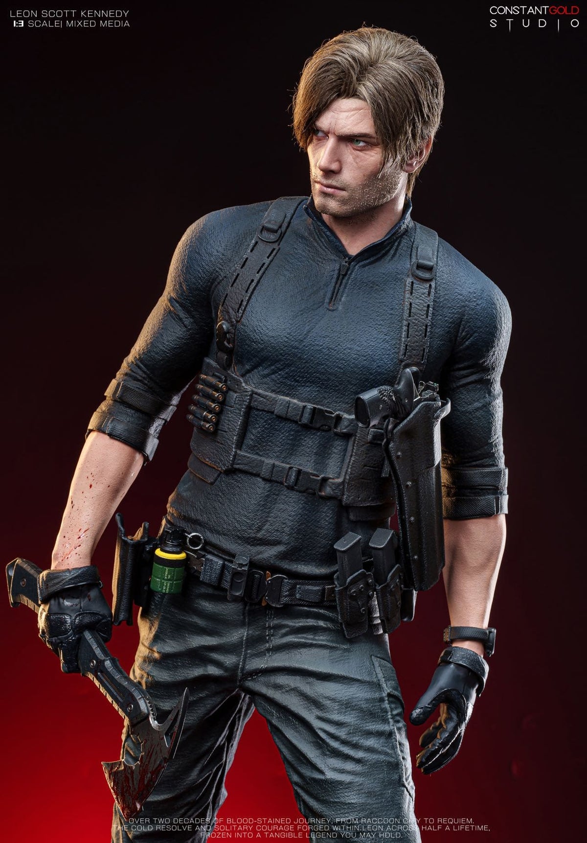 (Pre-order) Constant Gold Studio - Leon Scott Kennedy - Resident Evil | ShonenX Collectibles