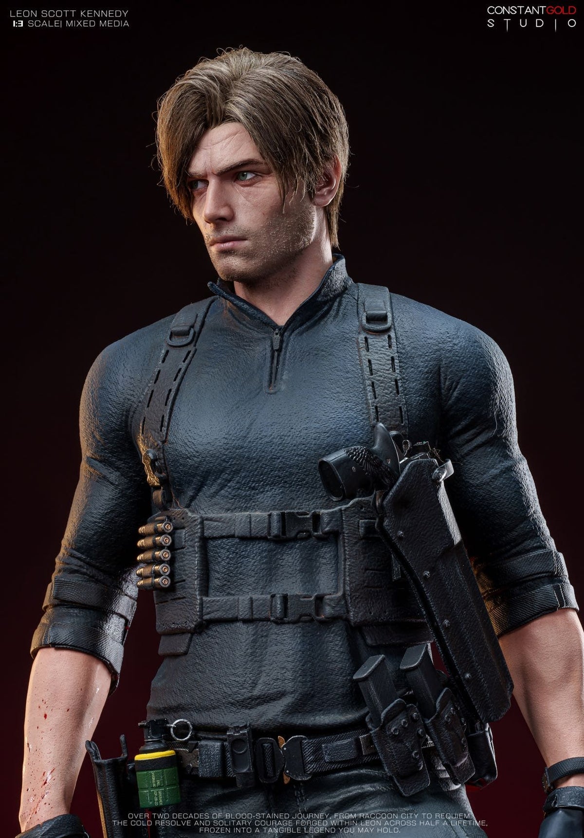 (Pre-order) Constant Gold Studio - Leon Scott Kennedy - Resident Evil | ShonenX Collectibles
