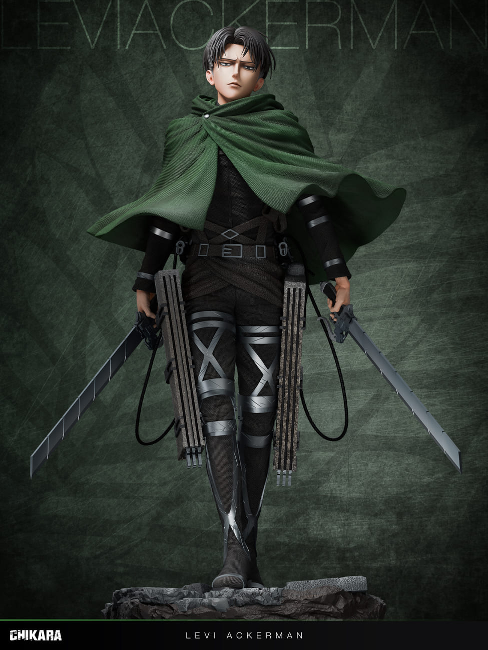 (Pre-order) Chikara Studio - Levi Ackerman - Attack On Titan | ShonenX Collectibles