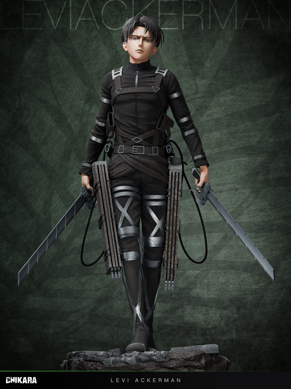 (Pre-order) Chikara Studio - Levi Ackerman - Attack On Titan | ShonenX Collectibles