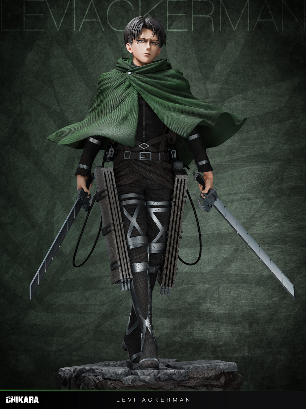 (Pre-order) Chikara Studio - Levi Ackerman - Attack On Titan | ShonenX Collectibles
