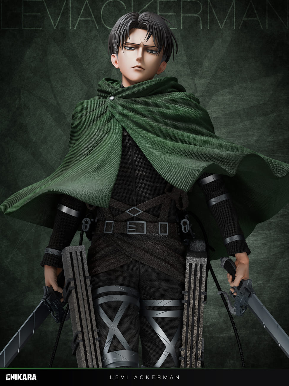 (Pre-order) Chikara Studio - Levi Ackerman - Attack On Titan | ShonenX Collectibles