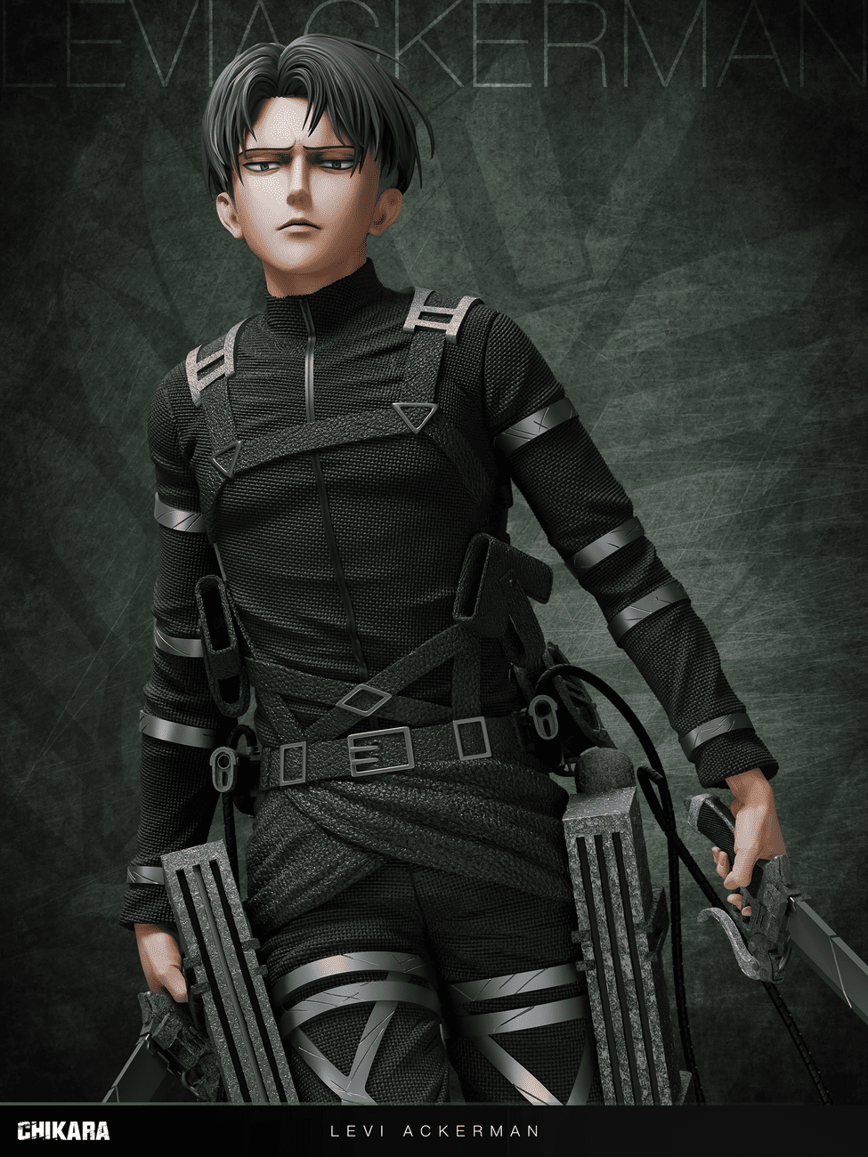 (Pre-order) Chikara Studio - Levi Ackerman - Attack On Titan | ShonenX Collectibles