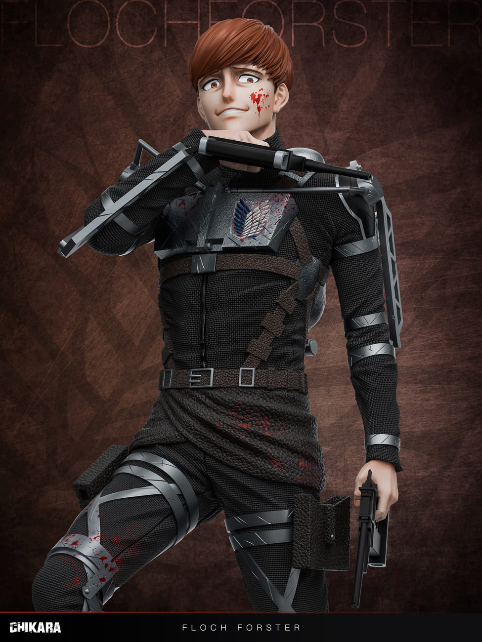 (Pre-order) Chikara Studio - Floch Forster - Attack On Titan | ShonenX Collectibles
