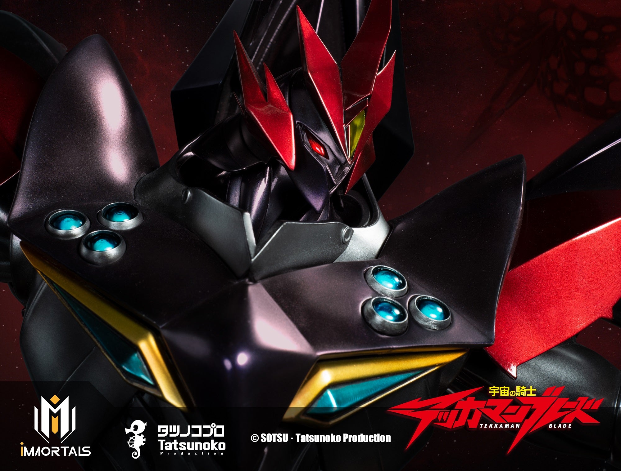 Immortals Collectibles Studio Tekkaman Blade Evil 1/6 Licensed Statue (Ready Stock)
