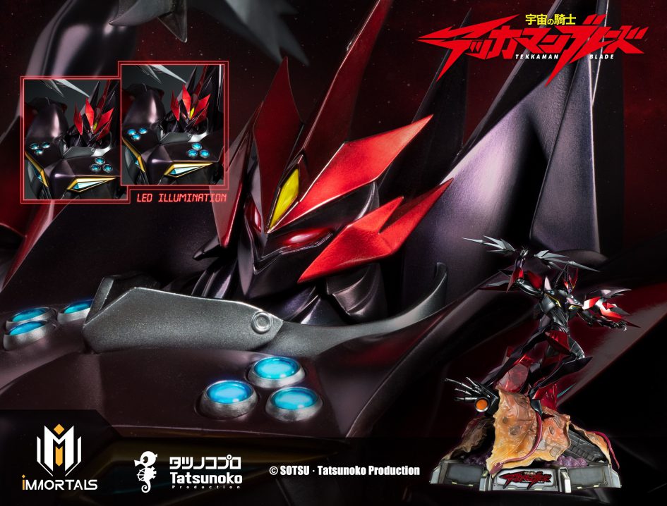 Immortals Collectibles Studio Tekkaman Blade Evil 1/6 Licensed Statue (Ready Stock)