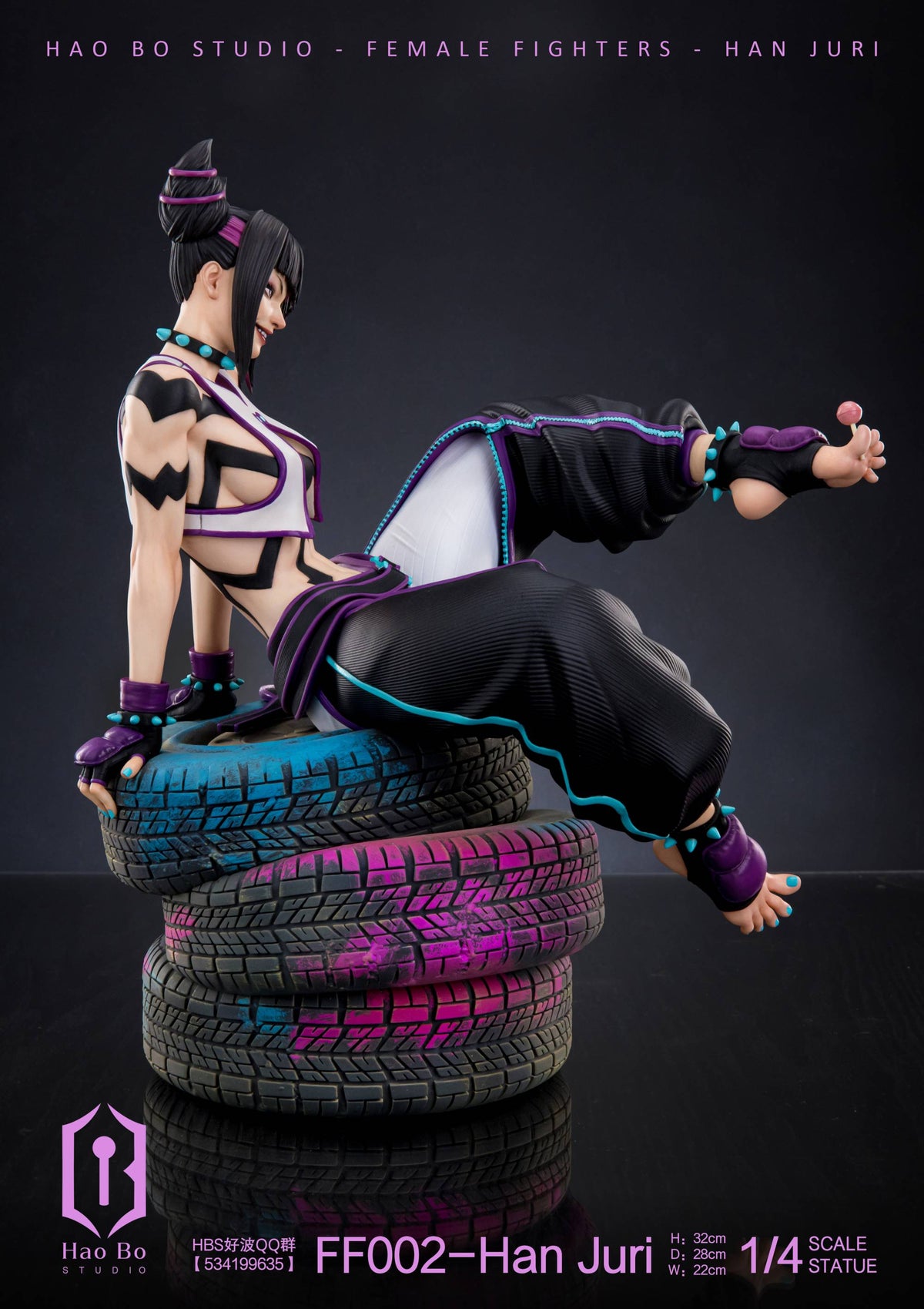 (Ready Stock) Hao Bo Studio - Han Juri - Street Fighter | ShonenX Collectibles