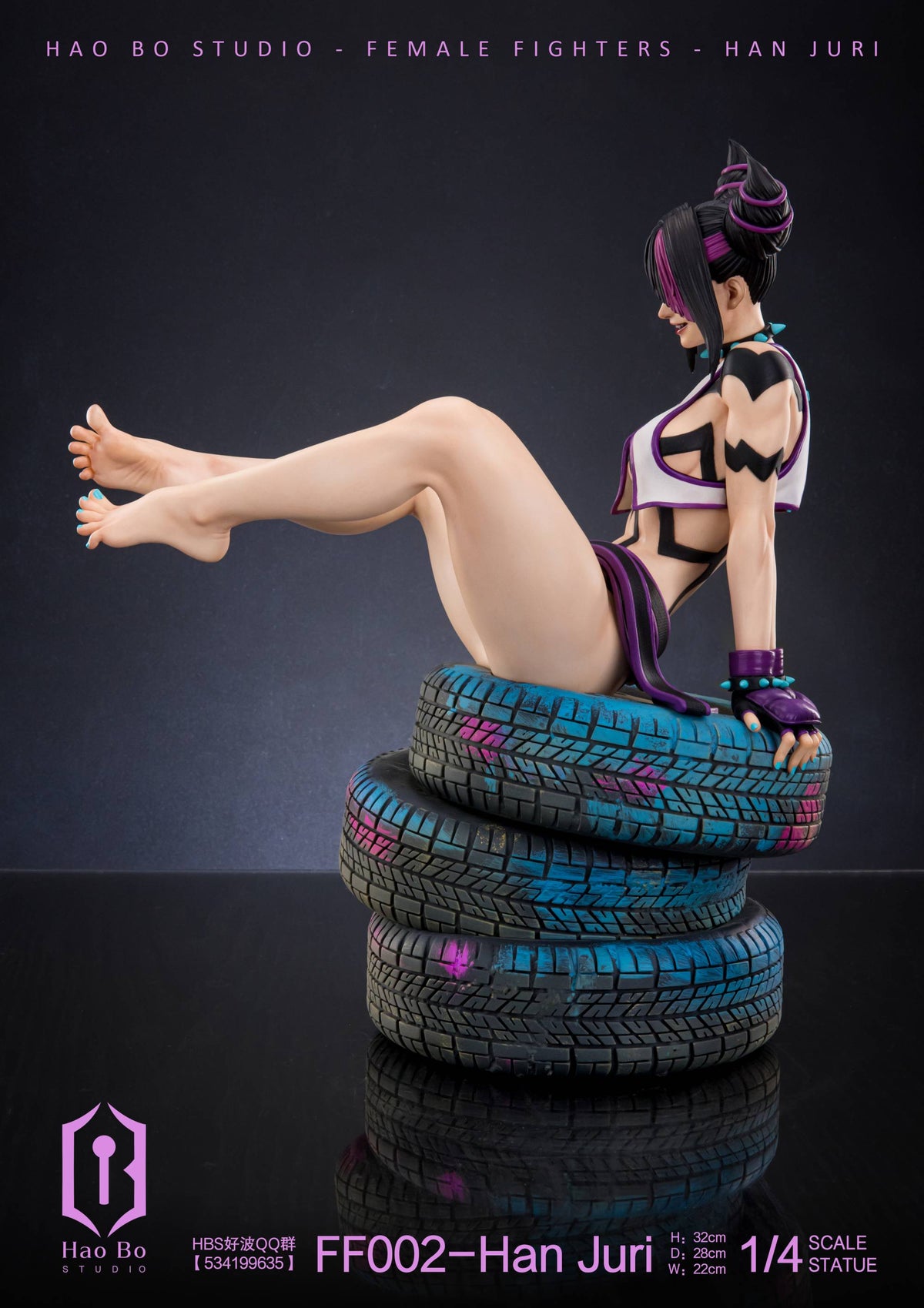 (Ready Stock) Hao Bo Studio - Han Juri - Street Fighter | ShonenX Collectibles