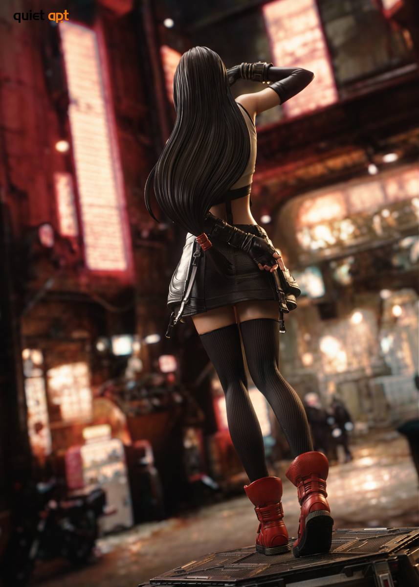 (Pre-order) Quiet Art Studio Final Fantasy Tifa Lockhart