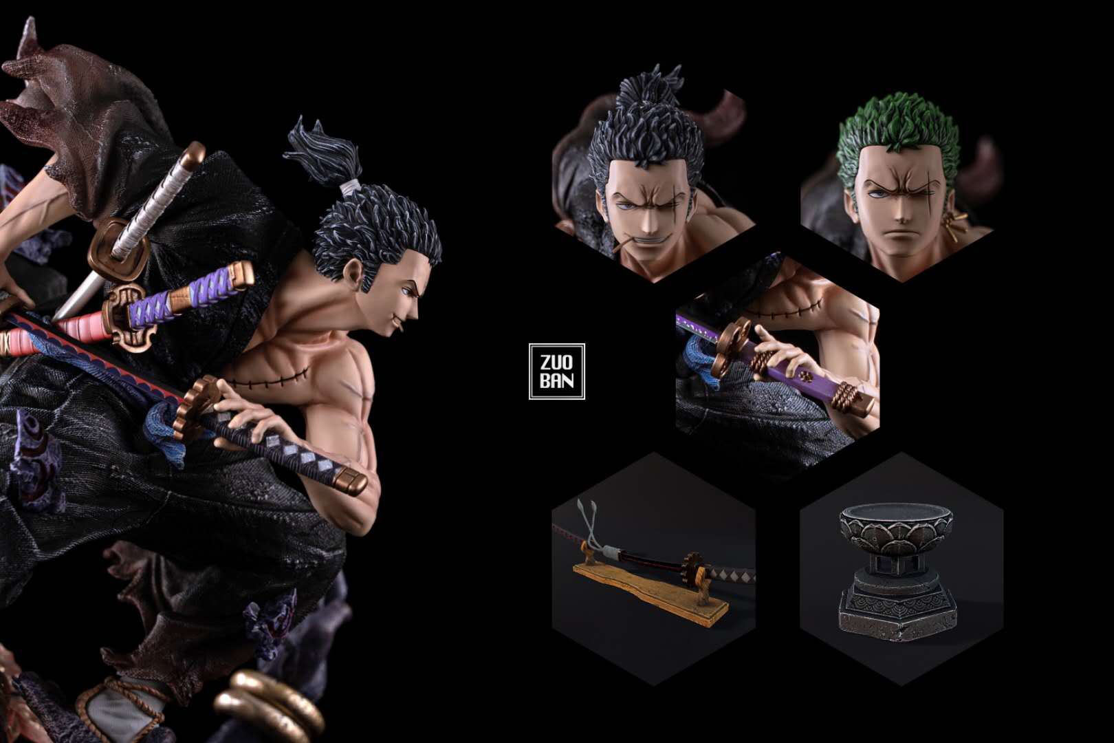 Zuo Ban Studio One Piece Roronoa Zoro (Ready Stock)