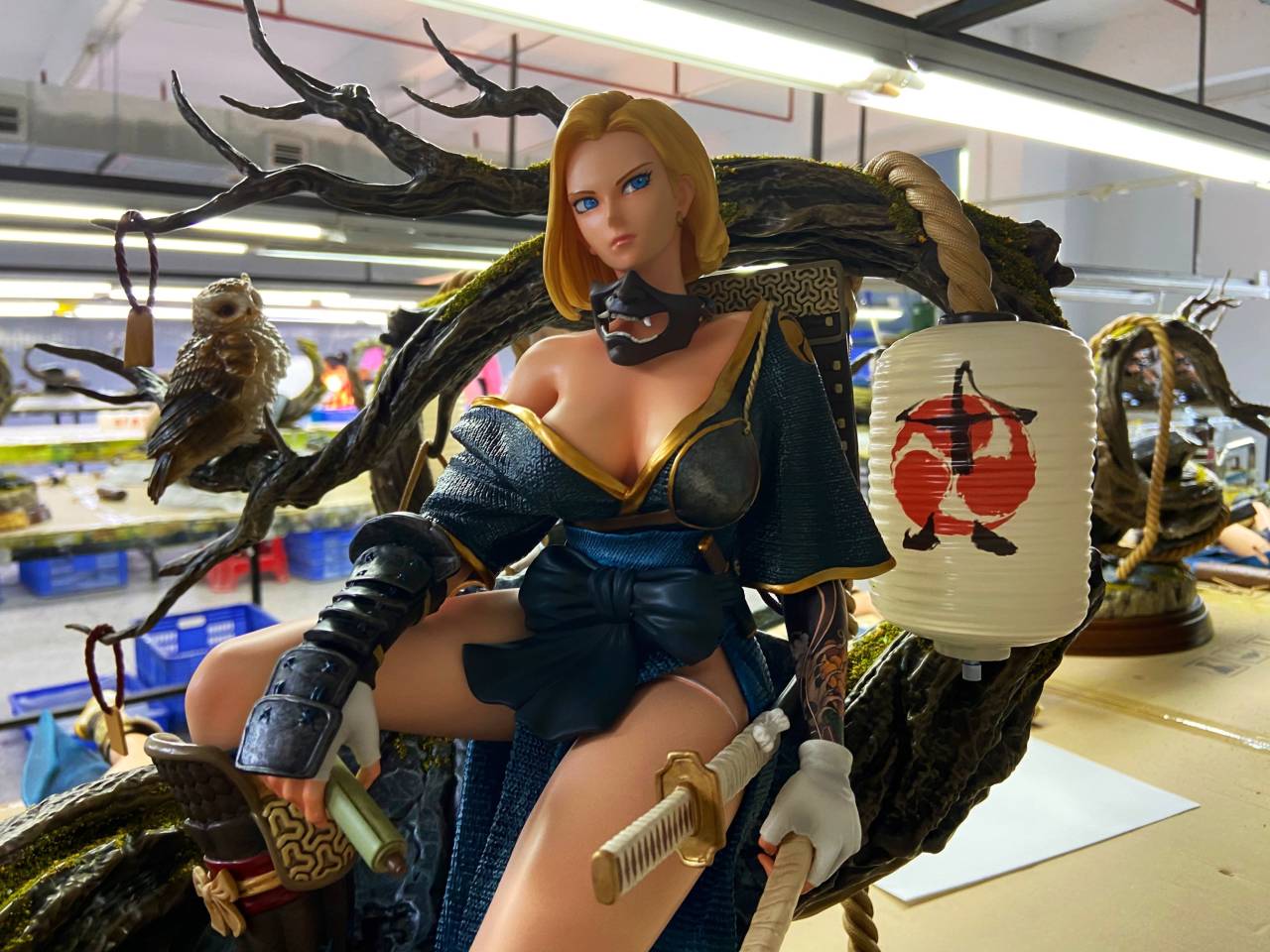 PD Studio Dragon Ball Samurai Android 18 (Ready Stock)