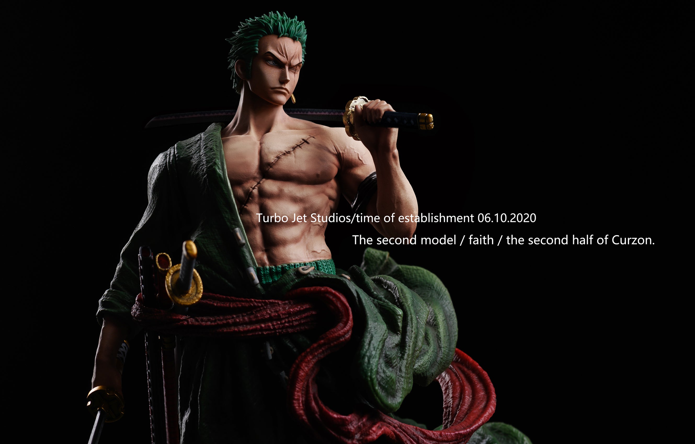 Turbo Jet Studio One Piece Mihawk and Zoro (Ready Stock)