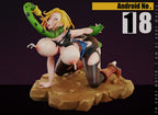 (Pre-order) Murloc Studio - Defeated Android 18 - Dragon Ball Z | ShonenX Collectibles