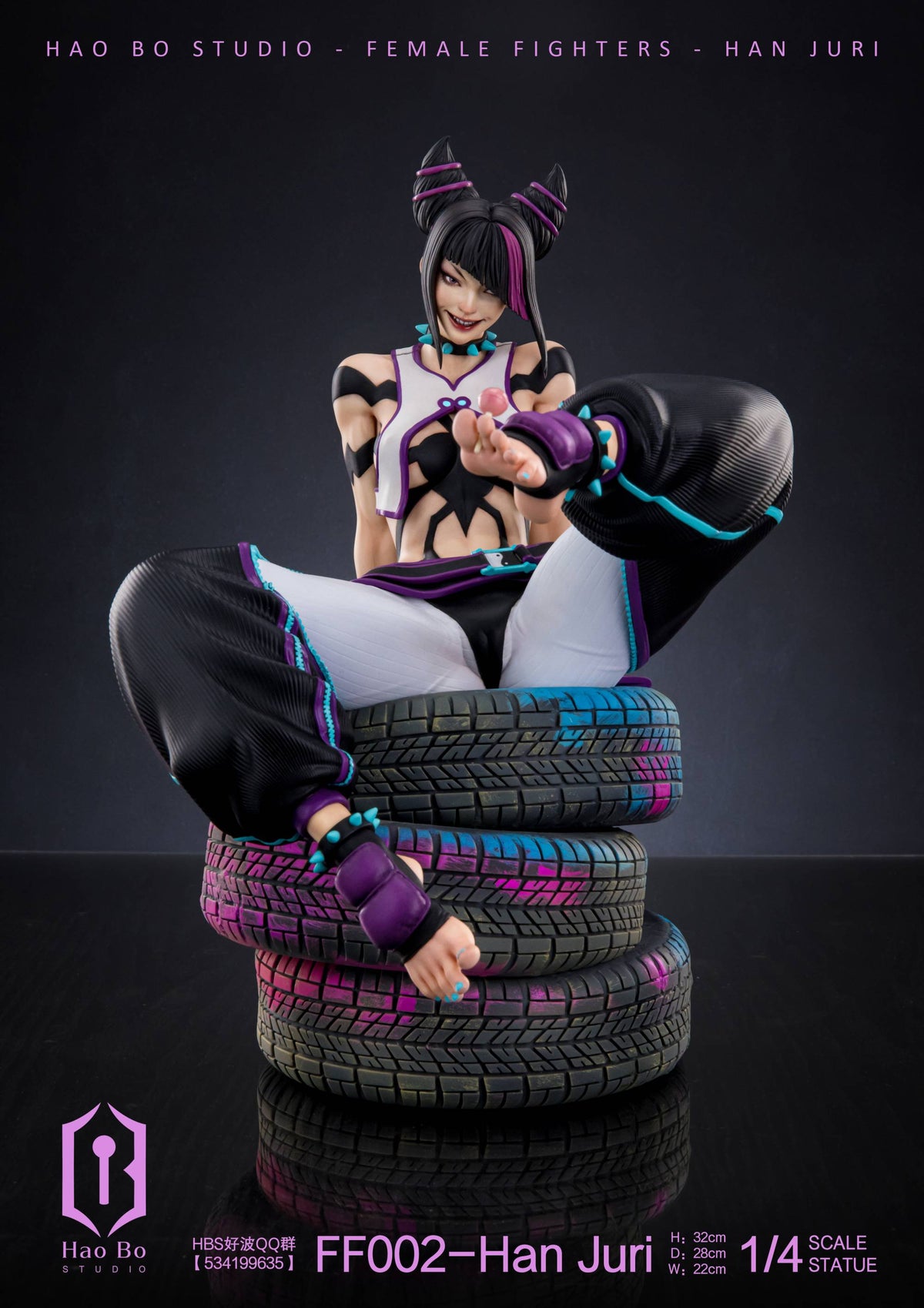 (Ready Stock) Hao Bo Studio - Han Juri - Street Fighter | ShonenX Collectibles